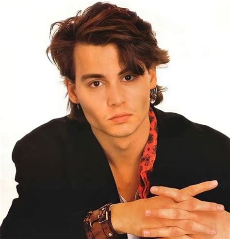 johnny depp haircut 90s.